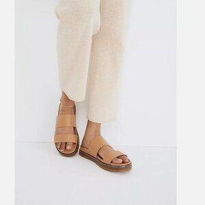 Madewell Charley Double-Strap Slide Sandal - Size 9